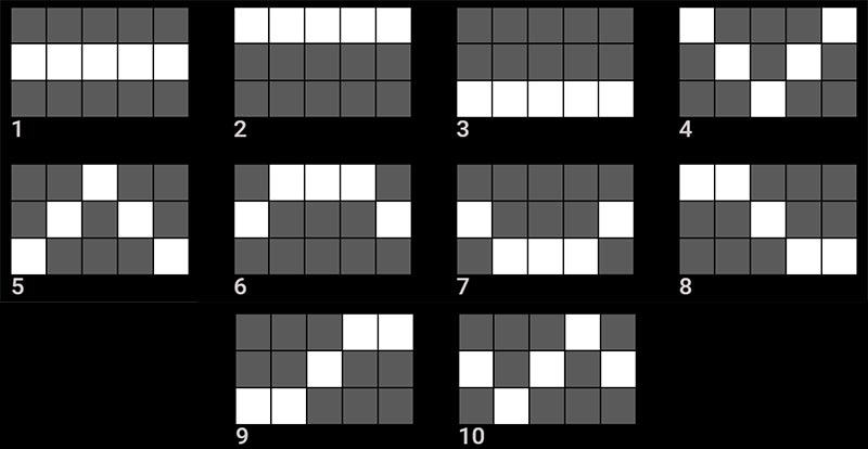 북 오브 킹 아서 슬롯 페이라인 예시