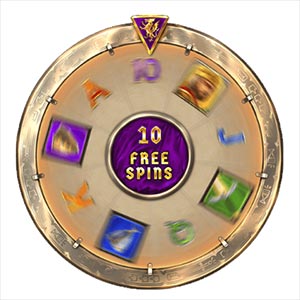 북 오브 킹 아서 슬롯 프리스핀 휠